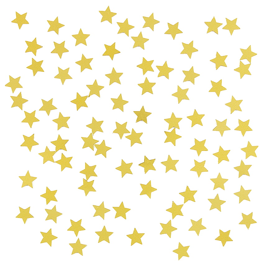 Star Gold Confetti Clip art - Gold Star Sticker PNG png - 1600*1600 - Transparent Star png HD phone wallpaper