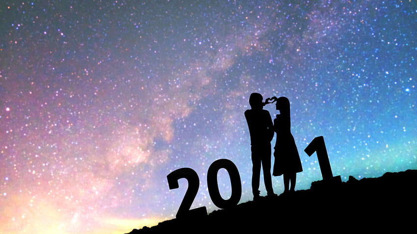 Happy New Year 2022 I Love You Quotes for Couples, Happy Love Couple HD wallpaper