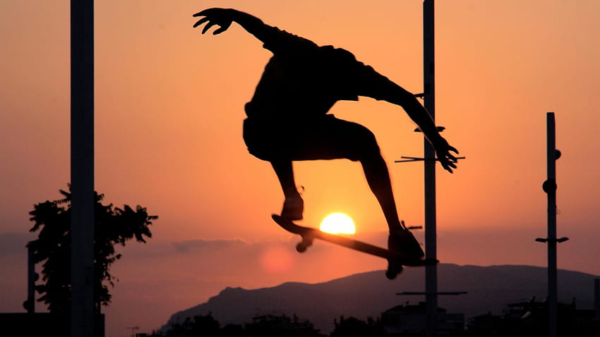 Style sun skate skateboarding skateboards HD wallpaper