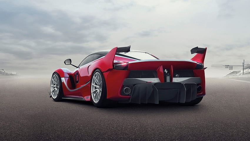 Ferrari, Autos, Rückansicht, Rückansicht, Flügel, Hypercar, Ferrari Fxx K HD-Hintergrundbild