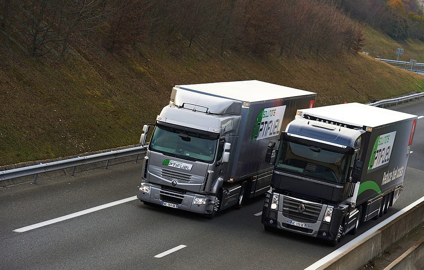 trucks, grey, black, Renault, Magnum, , tractors, Premium Route, Renault Trucks for , section грузовики HD wallpaper