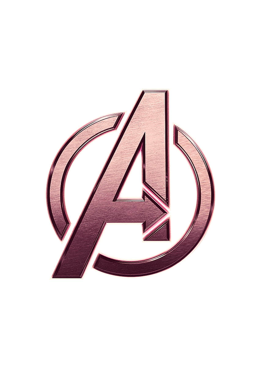 Avengers Logo Pink. Marvel wall art, Avengers , Marvel coloring, Avengers Pink Aesthetic HD phone wallpaper