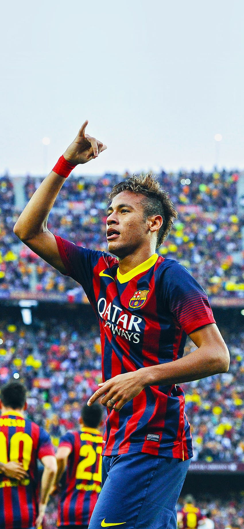 Nemar Barcelona Fußballsportgesicht HD-Handy-Hintergrundbild