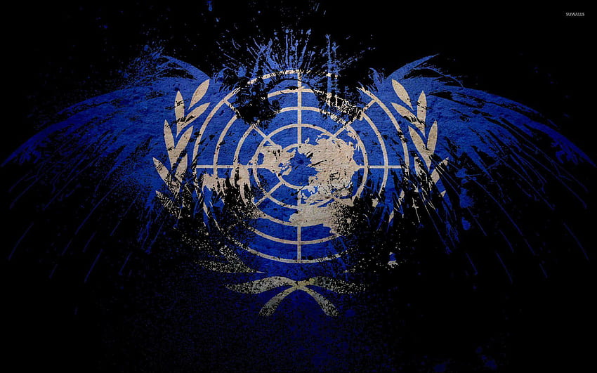 Flaga ONZ Tapeta HD