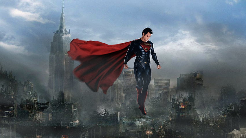 superman, , Fly, Fog, Super / and Mobile Background, Superman Flying HD wallpaper