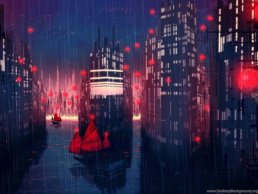 Japanese Themed City >> , Get It Now! Background, Japan Lo-Fi HD wallpaper