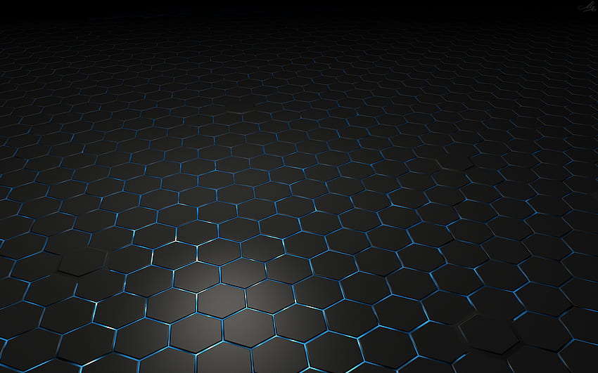 Hexagonal, Hexagon Tech HD wallpaper