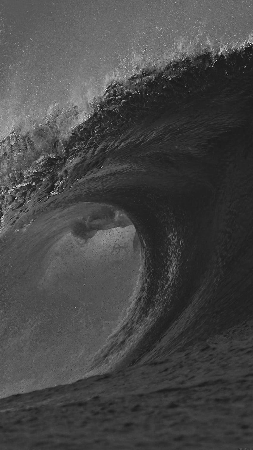 HD wallpaper waves ocean beach black and white b and w foam water   Wallpaper Flare