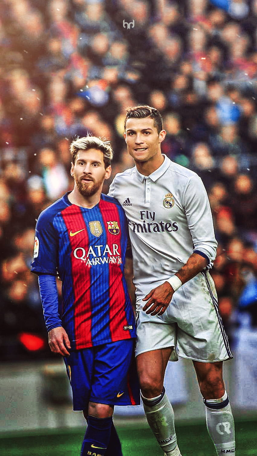 Ronaldo Messi, Messi vs Cristiano Ronaldo wallpaper ponsel HD