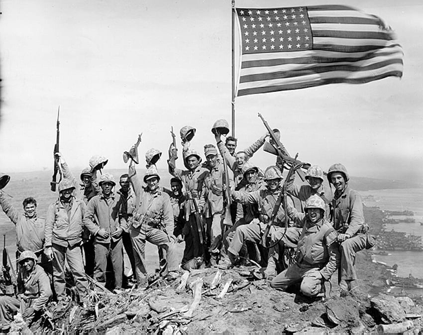 Mistério Star Spangled: O que aconteceu com o hasteamento da bandeira perdida de Iwo Jima?, Iwo Jima papel de parede HD