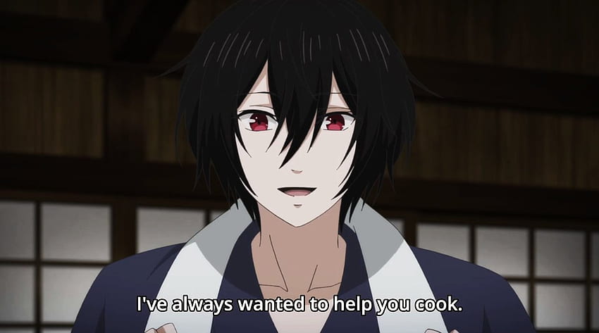 Kakuriyo no Yadomeshi Ep. 1: Skinny chefs can cook too – Moe HD