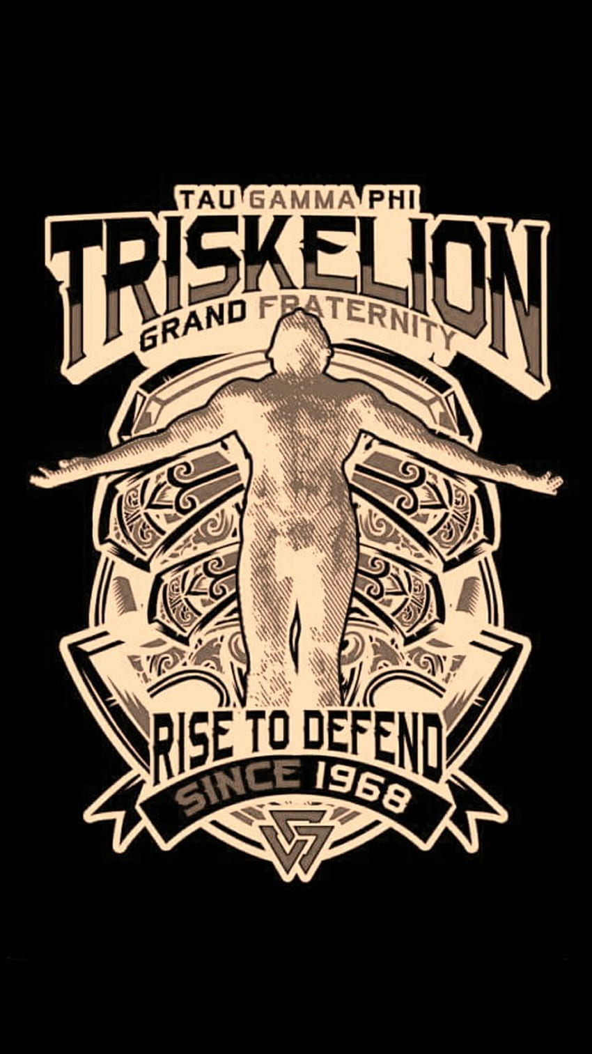 Projekt logo Triskelion - Novocom.top Tapeta na telefon HD