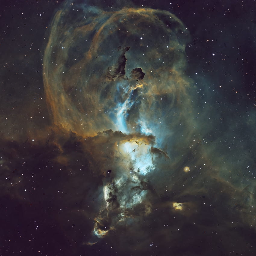 Universe, Stars, Nebula, Galaxy, Open Space HD phone wallpaper