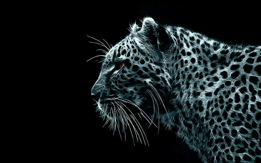 สัตว์ ศิลปะ เสือดาว วอลล์เปเปอร์ HD