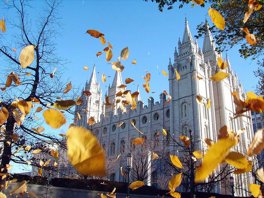 Salt Lake Temple - Travel, Mormon HD wallpaper