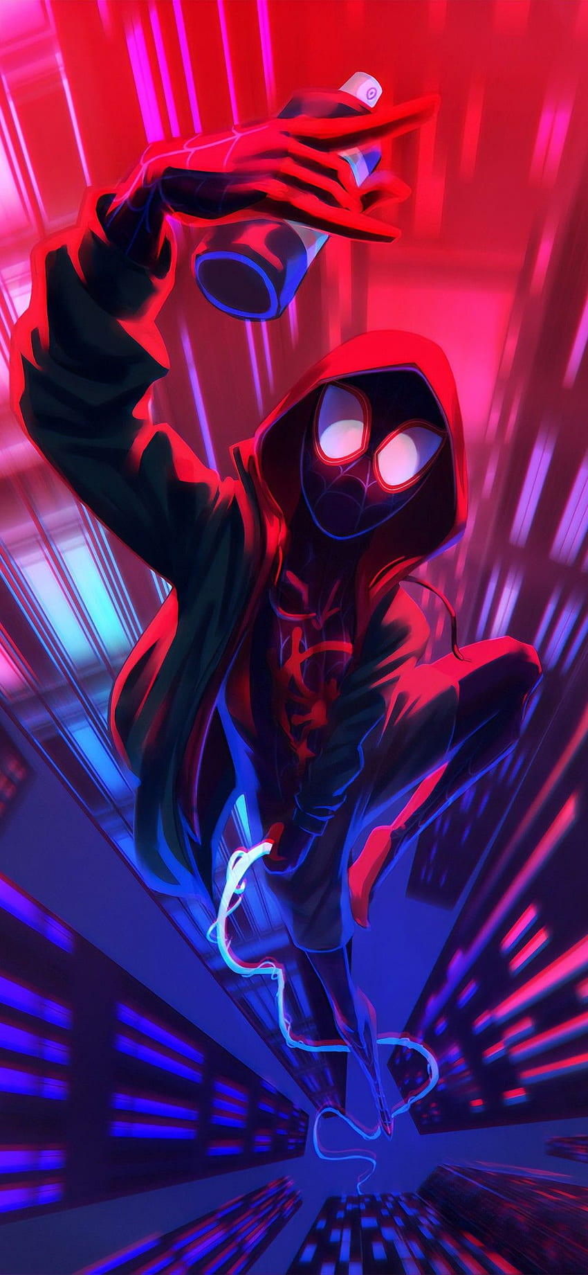 100+] Miles Morales Iphone Wallpapers | Wallpapers.com