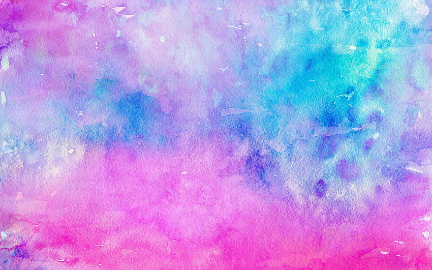 farba, akwarela, plamy, jasny panoramiczny 16:10 tło, różowa akwarela Tapeta HD