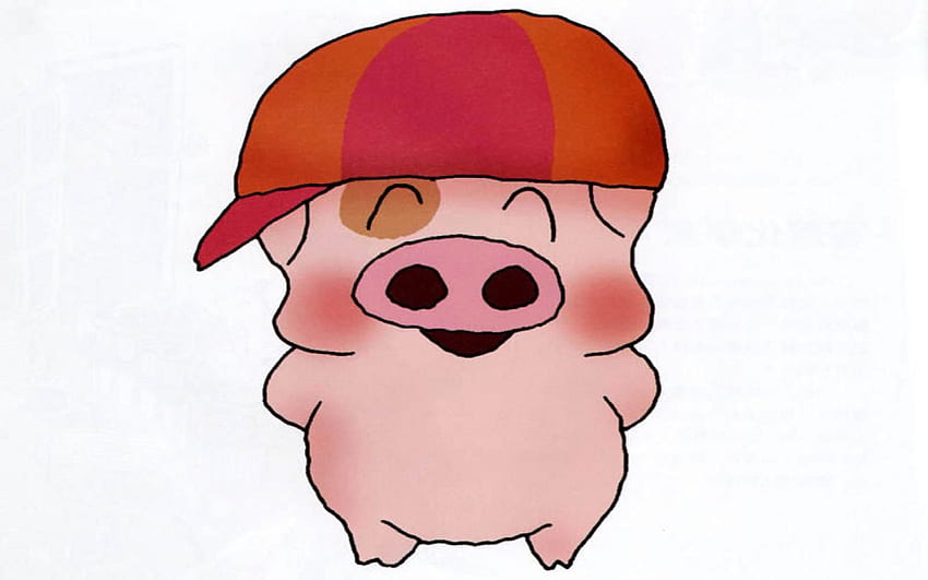 Cartoon Pig Pics,, Pig Face HD wallpaper