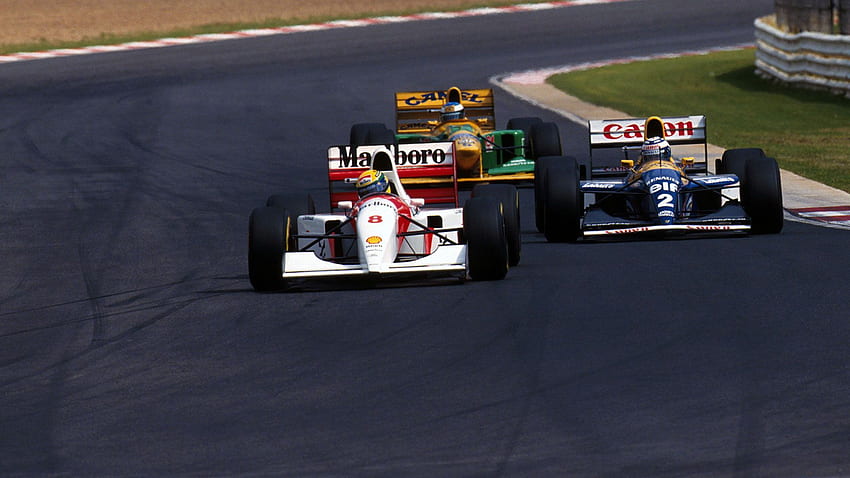 Ayrton Senna 대 Alain Prost 99028 HD 월페이퍼