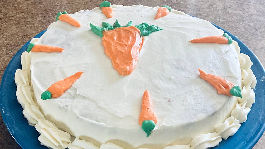 Рецепта за влажна торта с моркови в един тиган HD тапет