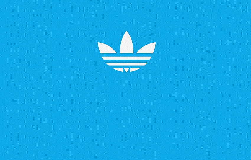Adidas Logo Blue HD wallpaper