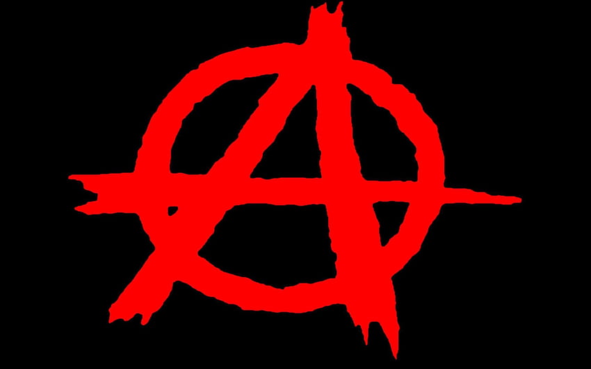 Simbolo dell'anarchia, simbolo del male Sfondo HD