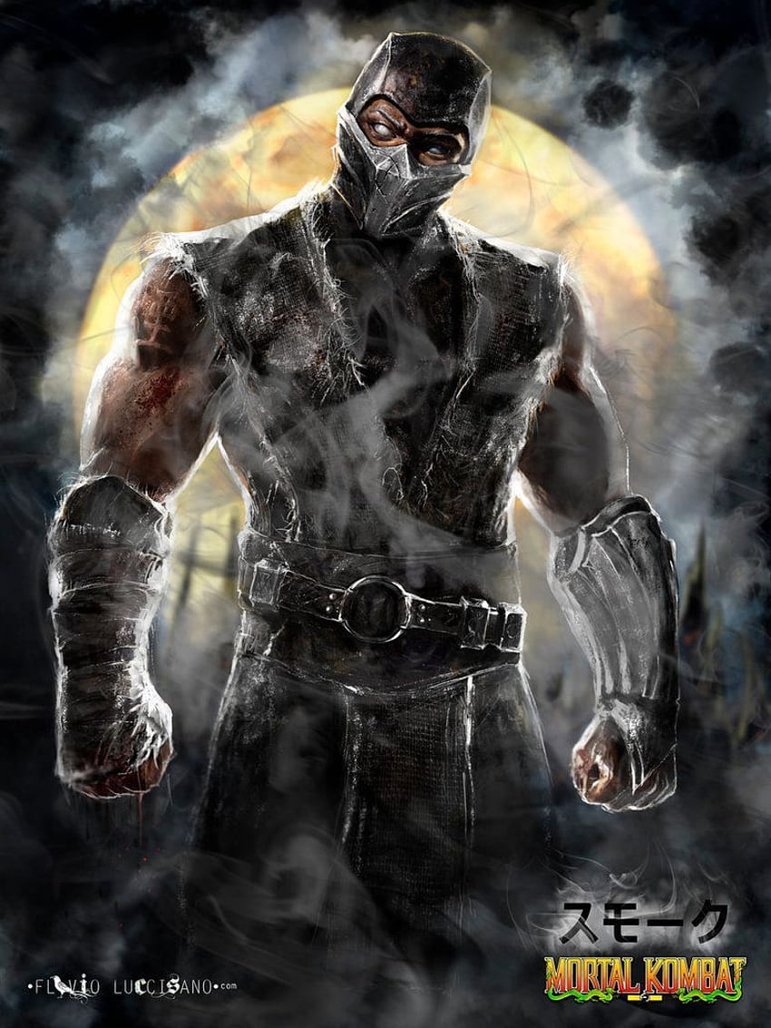 Fumaça Mortal Kombat, MK Fumaça Papel de parede de celular HD