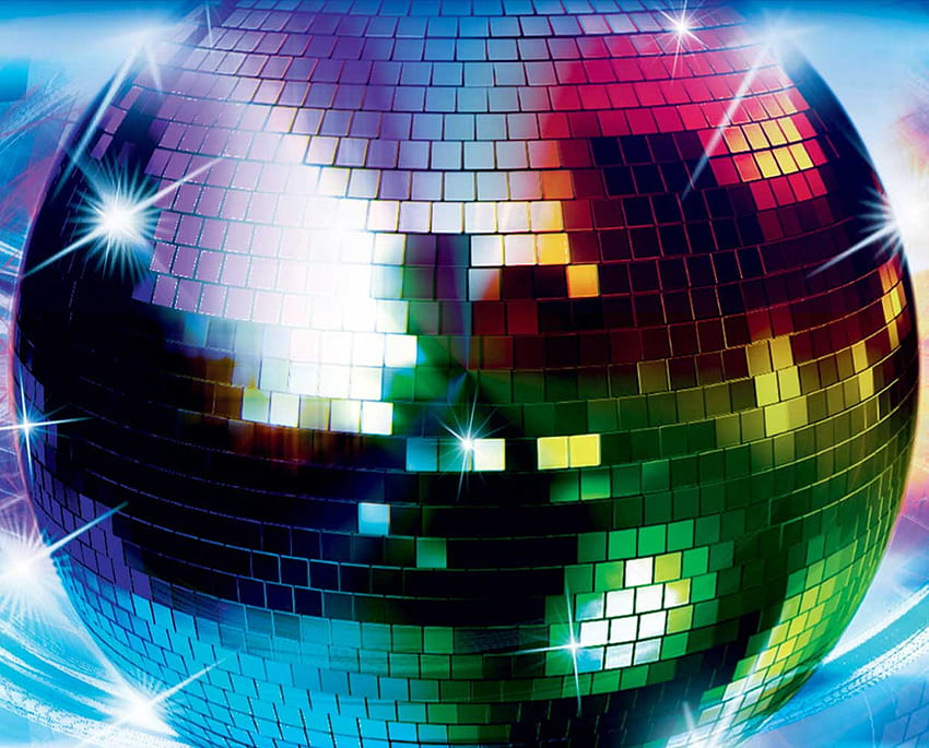 Vous regardez la palette de couleurs Disco Ball - Disco Music - - Fond d'écran HD