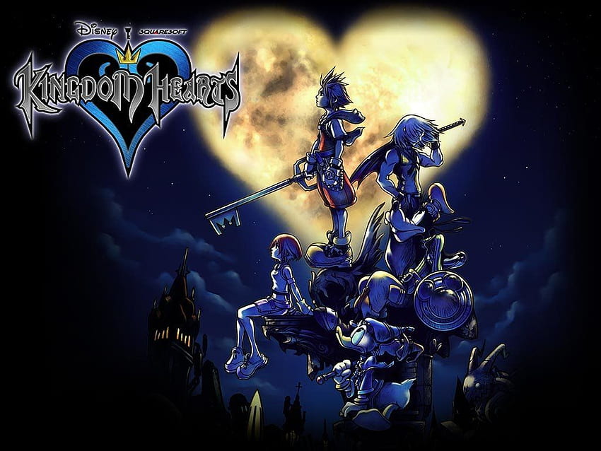 Kingdom Hearts and Background, Kingdom Hearts Cover HD wallpaper
