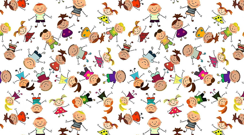 Texture, white, boy, copii, girl, paper, child, pattern HD wallpaper