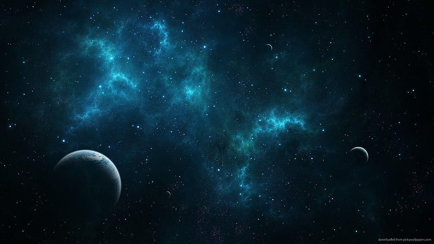 New Windows Black FULL For PC 2019 in 2020. space, galaxy , Galaxy, Black and Blue Space HD wallpaper