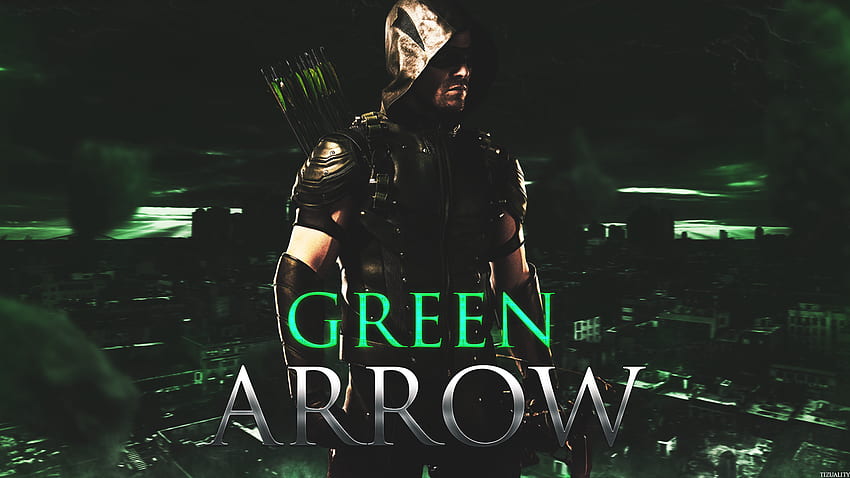 Fan Art My Green Arrow which i made a while ago! Hope you enjoy :) : arrow, Cute Arrow HD wallpaper