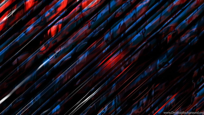 Metallic Shiny Red And Blue Curves Background HD wallpaper