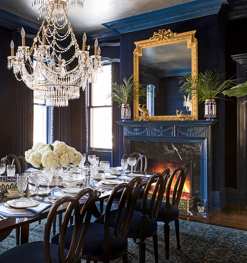 Beautiful Dining Room Ideas 2021, Elegant Dinner HD phone wallpaper