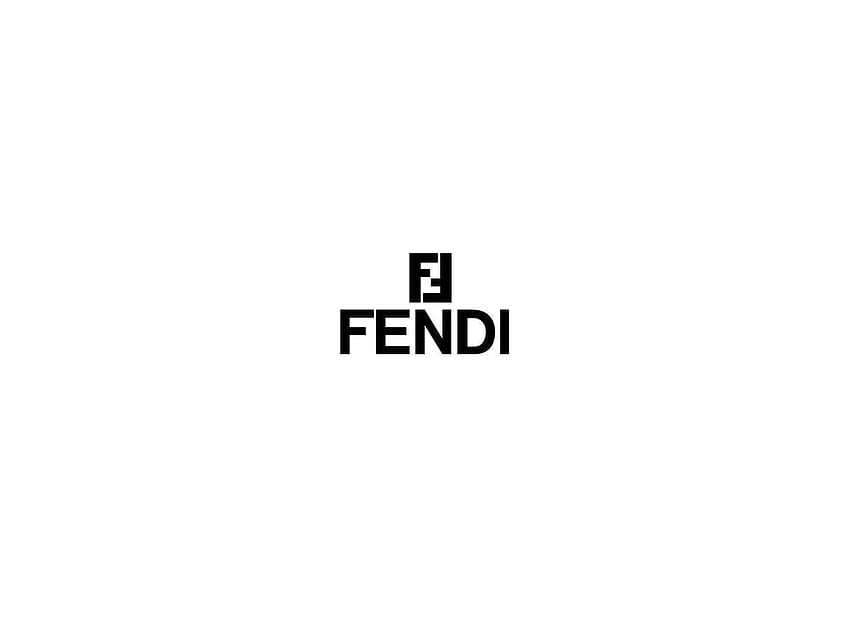 Fendi, лого на Fendi HD тапет