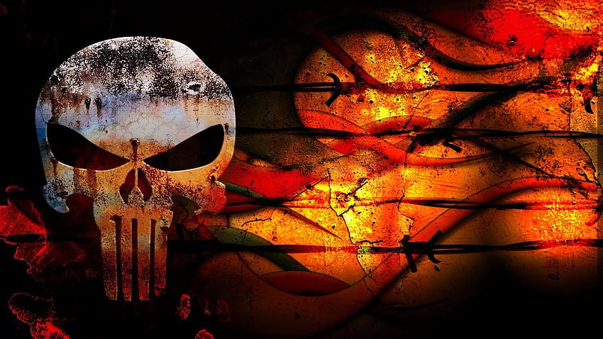 Punisher Skull, Marvel Punisher Logo HD wallpaper