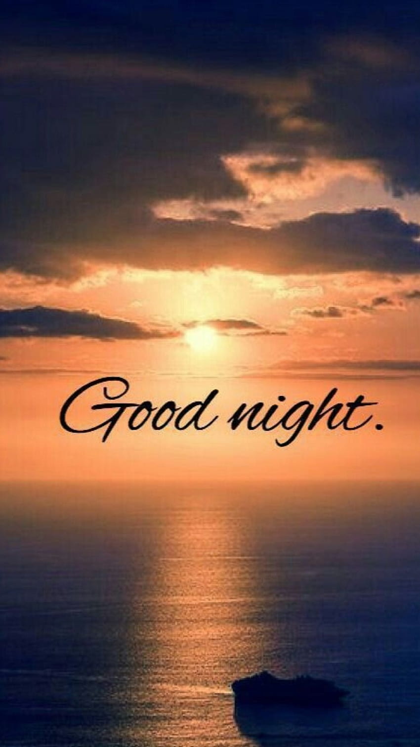 Good Night, Message, Background, Aesthetic HD phone wallpaper
