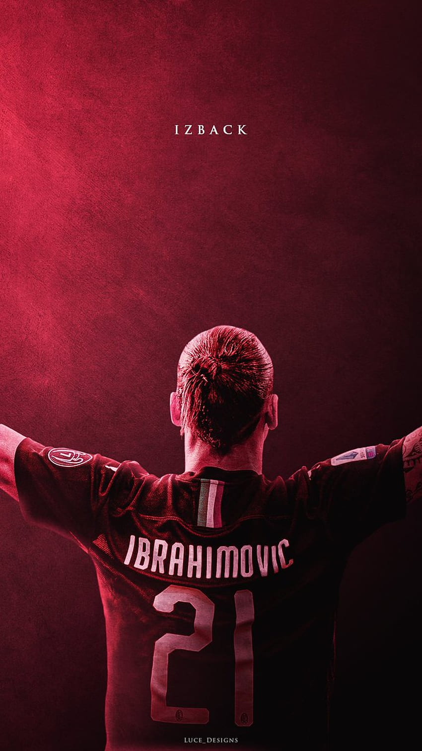 Luce - Zlatan, Ibrahimovic Milán fondo de pantalla del teléfono