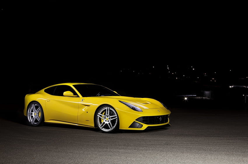 Ferrari, Cars, Side View, F12 Berlinetta HD wallpaper