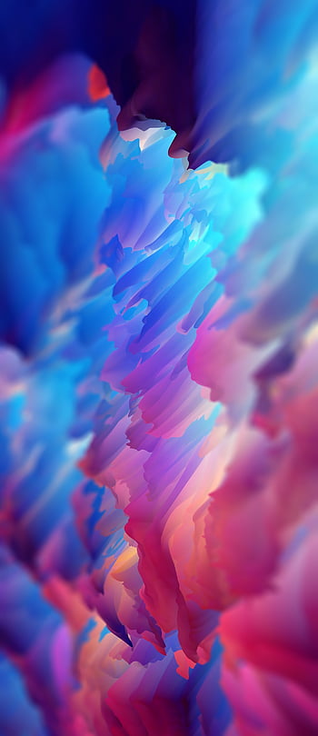 3D- Abstract Image For Wallpaper With Multicolor Background