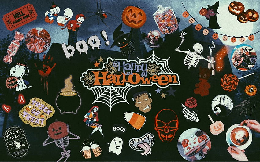 Halloween . Halloween , Halloween iphone, fall, Spooky Computer HD wallpaper