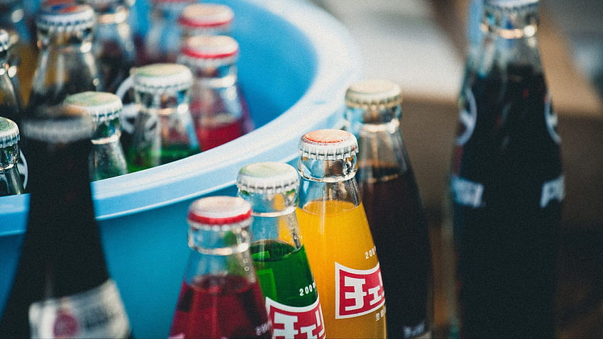 Drinks, Soda, Bottles - Soft Drinks Background HD wallpaper