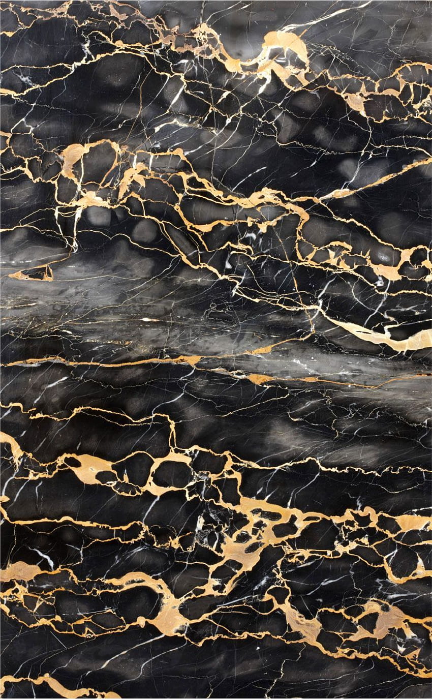 Die Marmorsammlung. Schwarzer und goldener Marmor, Marmor, goldener Marmor, schwarzer weißer und goldener Marmor HD-Handy-Hintergrundbild