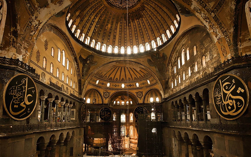 Przeglądaj Stambuł: Muzeum Hagia Sophia - Widzimy Stambuł Tapeta HD