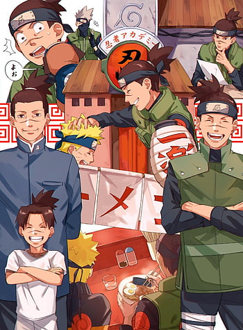 HD wallpaper: Naruto, Iruka Umino