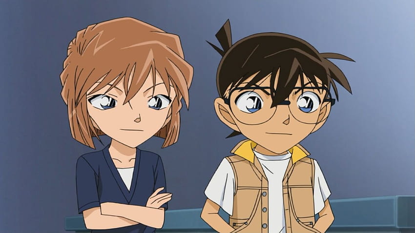 Conan & Ai Haibara - Detektiv Conan HD-Hintergrundbild