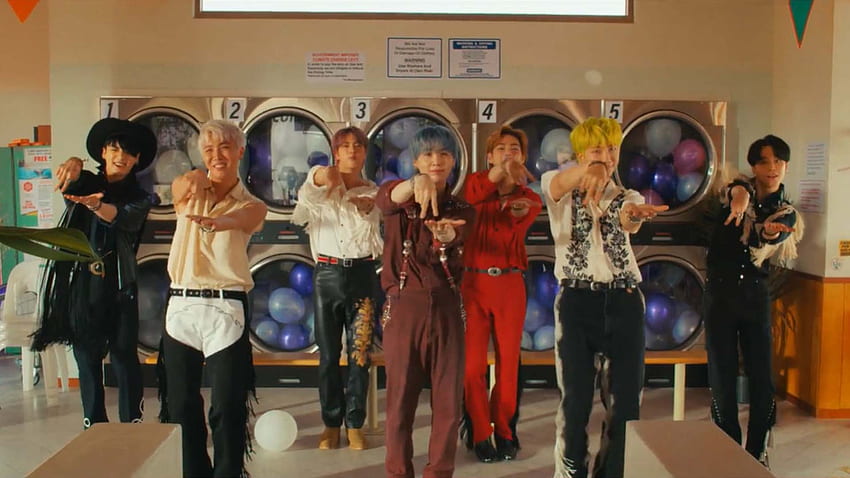 BTS wydają nową piosenkę „Permission to Dance” Tapeta HD