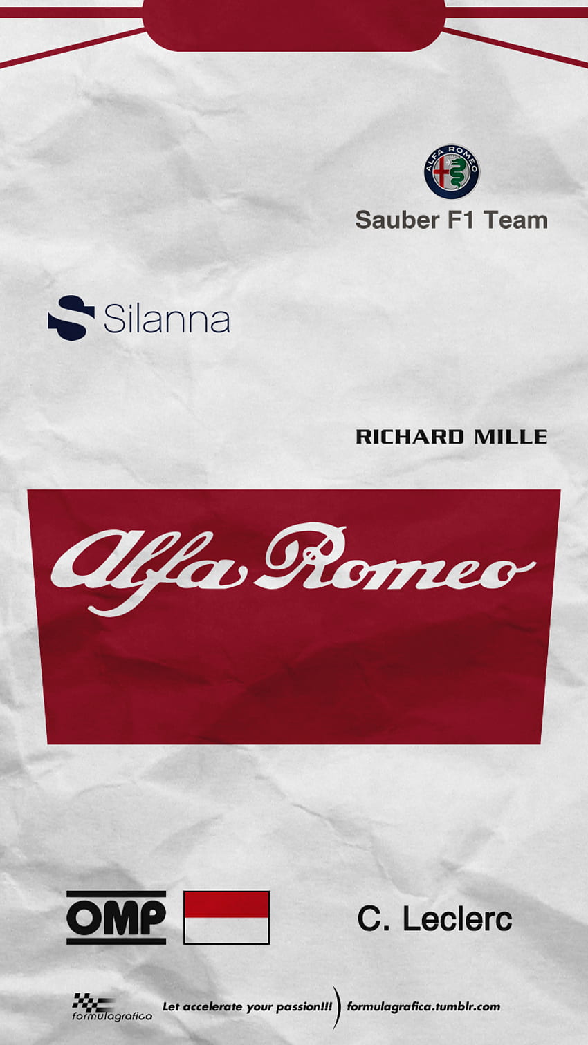 iPhone - 2018 Formula 1 Season - Team Suits - Alfa Romeo, Alfa Romeo F1 HD phone wallpaper