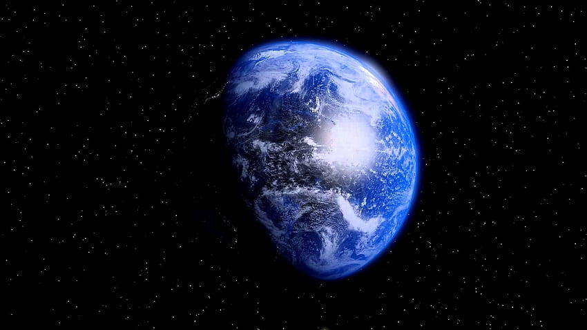 Best Of Rotating Earth-Animation. Schwarz und Lila, Erde, Galaxy iPhone, Project Blue Book HD-Hintergrundbild