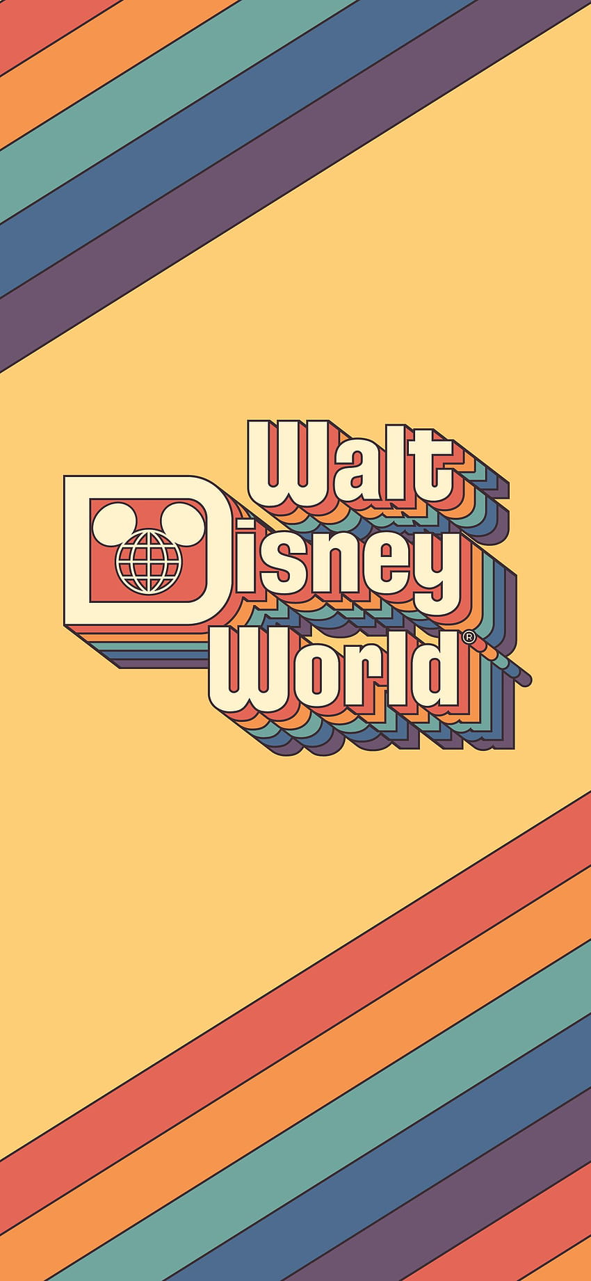 Vintage Walt Disney World สร้างจากเสื้อยืด พวกเขาขายอัลบั้มบน Imgur, Walt Disney World iPhone วอลล์เปเปอร์โทรศัพท์ HD